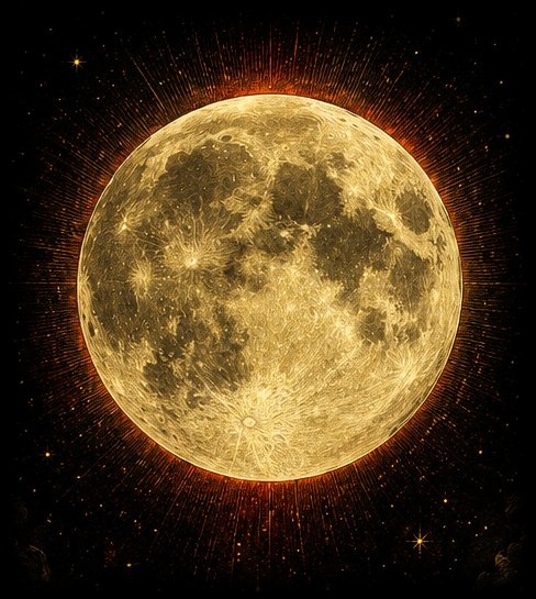 La luna piena